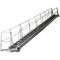 फिक्स्ड इच्छुक स्टील / एल्यूमीनियम मिश्र धातु समुद्री बोर्डिंग सीढ़ी आवास सीढ़ी आपूर्तिकर्ता