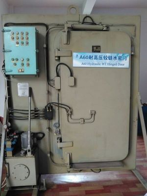चीन 0.5 एमपीए एक्सेस समुद्री दरवाजे ए 60 फायरप्रूफ वाटरटाइट हिंग वाला दरवाजा आपूर्तिकर्ता