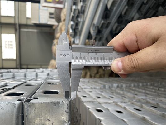 जस्ती इस्पात मचान प्लैंक स्प्रिंगबोर्ड संक्षारण प्रतिरोधी अनुकूलन आकार आपूर्तिकर्ता